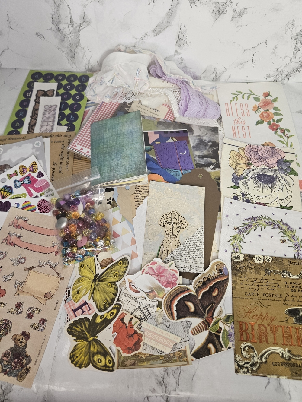 Junk Journal Suplies Pack. N.5